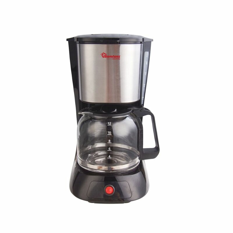 RAMTONS COFFEE MAKER BLACK - RM/193 by Ramtons