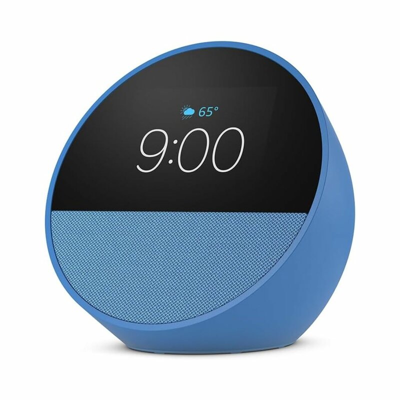 Amazon Echo Spot 2024 With Clock by Amazon — view 3