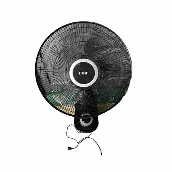 Mika 16 Inch Wall Fan Black & Silver MFW166BS by FANS