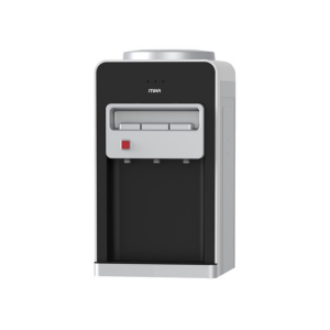 MIKA Water Dispenser, Table Top, Hot, Normal & Cold, Electric Cooling, Silver & Black MWD1501/SBL