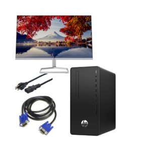 HP 290 G4 Microtower PC Core™ I7 10th Gen 8GB RAM 1TB HDD ; 24" FHD Monitor