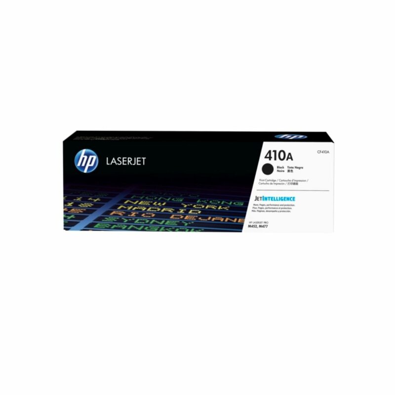 HP 410A Black Original LaserJet Toner Cartridge, CF410A by Ink/Catridges/Toners