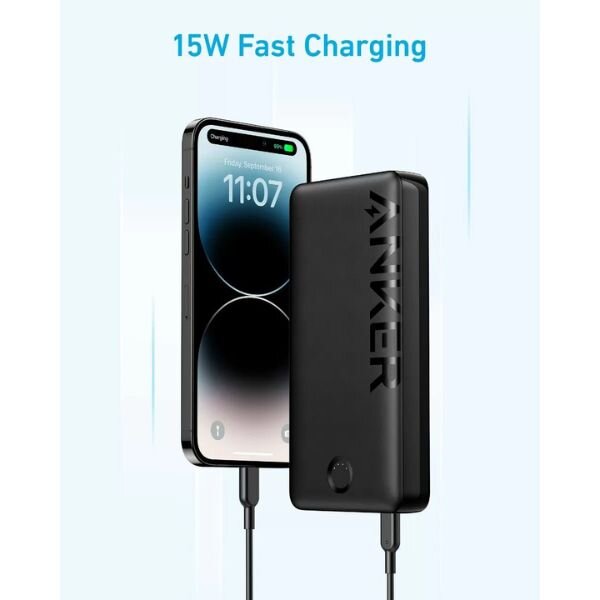 Anker 20K 15W Power Bank – Fast Charging, 20000mAh Capacity by Anker — view 2