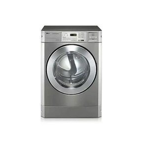 LG RV1329C7T Commercial Dryer, Front Load, 10.5KG, Silver - WIFI Stack