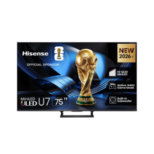 Hisense U7S 75-Inch Mini-LED 4K Smart TV – 144Hz (75U7SK)