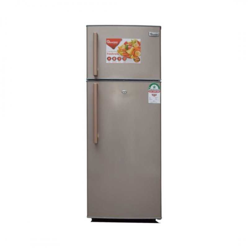 RAMTONS 213 LITERS 2 DOOR DIRECT COOL FRIDGE, CHAMPAGNE- RF/243 by Ramtons