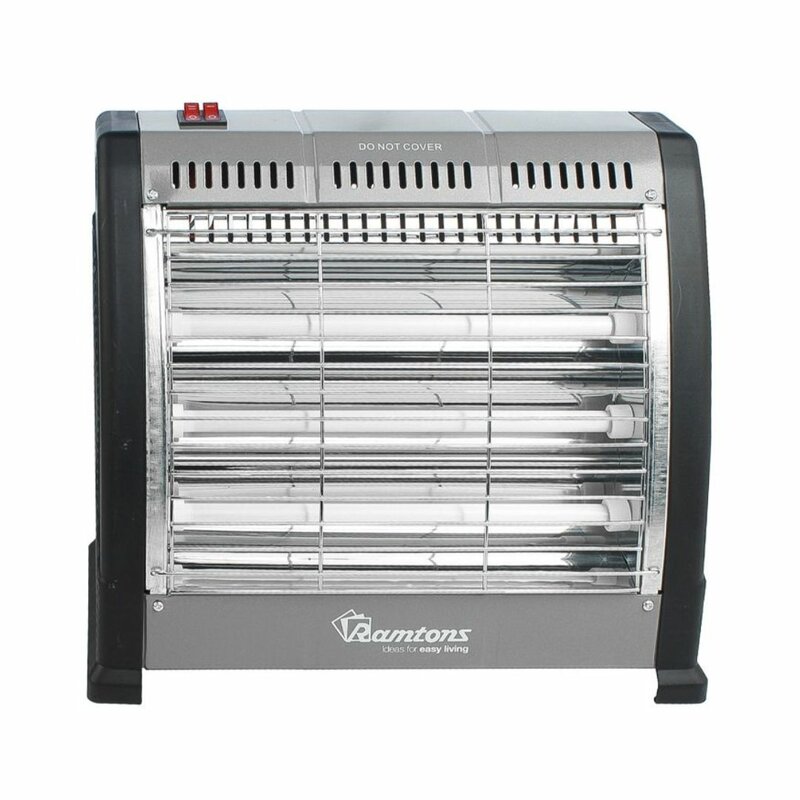 RAMTONS SILVER, QUARTZ ELECTRIC BAR HEATER- RM/469 by Heaters — view 2