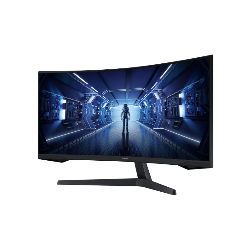 Samsung Odyssey G5 34 Inch Curved Gaming Monitor 165Hz – LC34G55TWWMXUE by Samsung — view 3