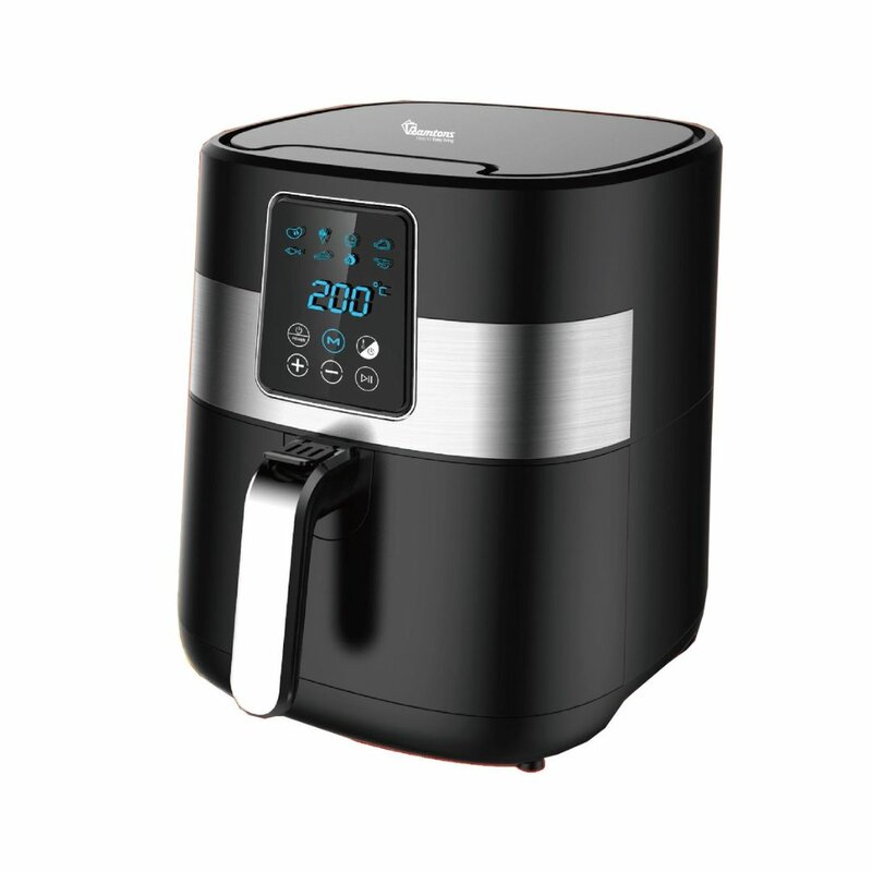 Ramtons Oil-Free Digital Air Fryer 5.5L – Black, Model RM/585 by Ramtons