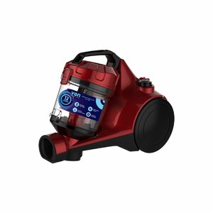 Von VAVC-16DMR Dry Bagless Vacuum Cleaner, 1.6L - Red