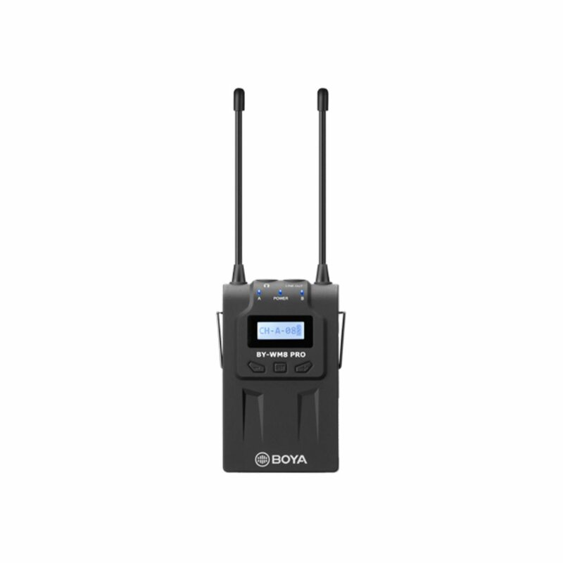 BOYA BY-WM8 Pro-K2 UHF Dual-Channel Wireless Lavalier System by BOYA — view 3