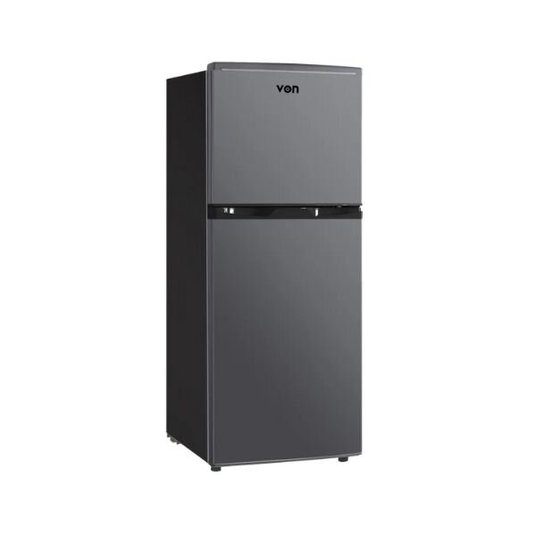 Von VRT-175DRHS Top Mount Fridge, 175L - Silver by Other
