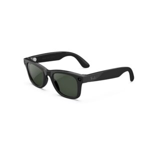 Ray-Ban Meta Wayfarer Gen 2 AI Glasses Green Transitions Lens Shiny Black Smart Eyewear