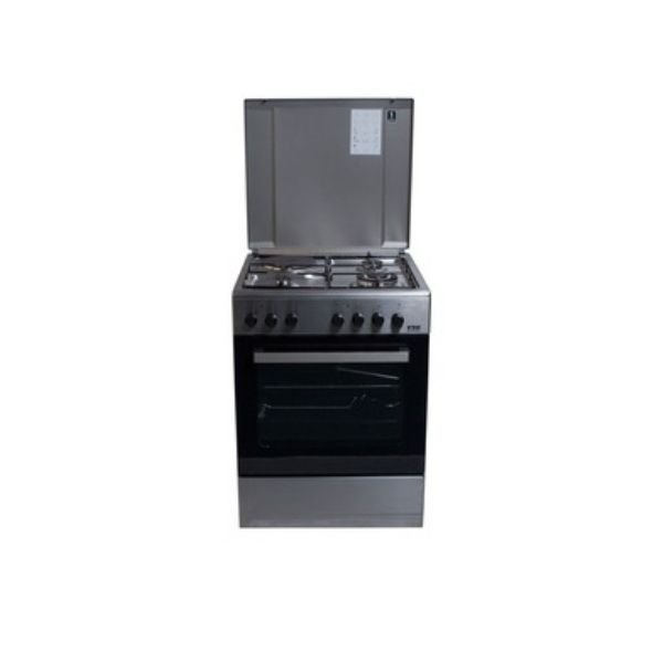 Von 7312NEI/VAC6S031UX 3 Gas + 1 Electric Cooker - Inox by Von