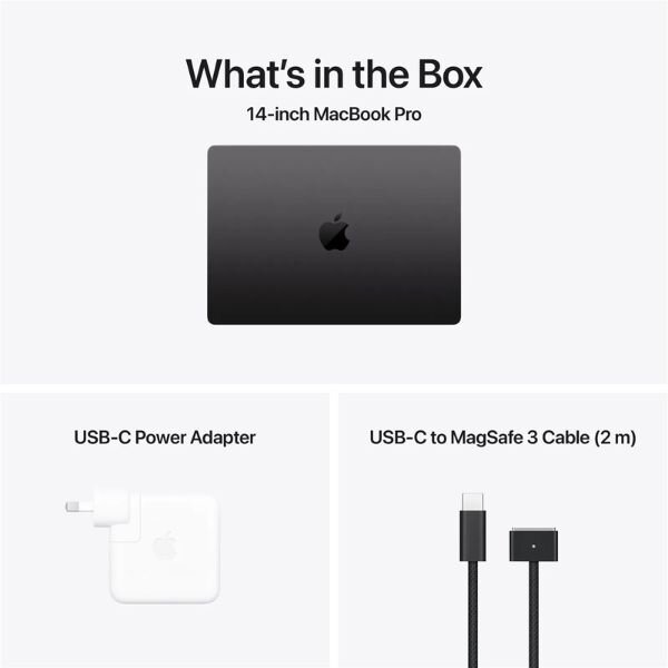 Apple MacBook Pro M5 14.2-Inch Liquid Retina Display, M5 Chip, 16GB RAM, 512GB SSD - Space Black by Apple — view 3