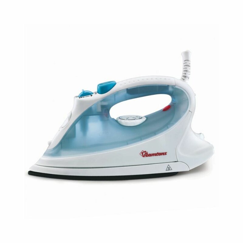 Ramtons White And Blue Steam Iron 2200W With Spray Function | RM/187 by Ramtons