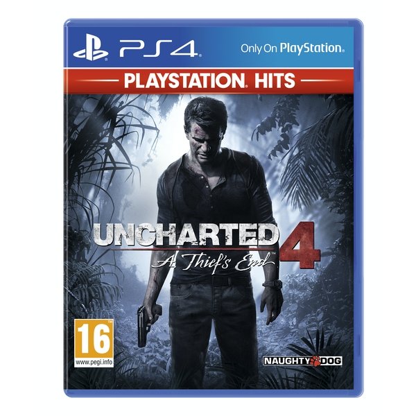 PS4 Uncharted 4 A Thief's End PlayStation Hits by Sony