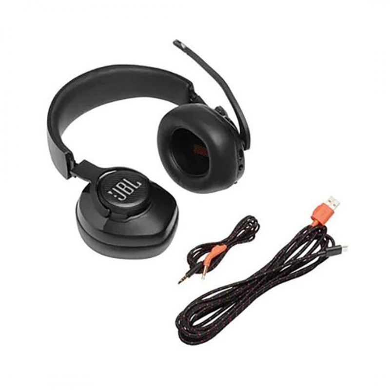 JBL Quantum 400 USB Wired Over-Ear Gaming Headset by JBL — view 3