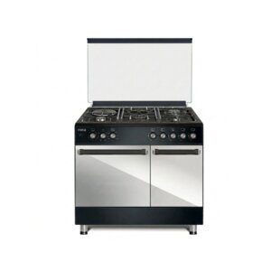 MIKA 90cm Dual Fuel Standing Cooker MST9041WEG10PB Platinum Grey