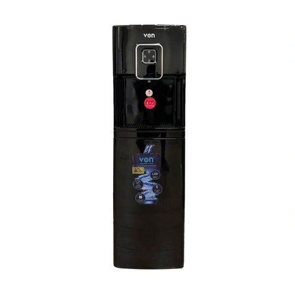 Von VDC-301CLK Bottom Loading Water Dispenser Compressor Cooling - Black by Von
