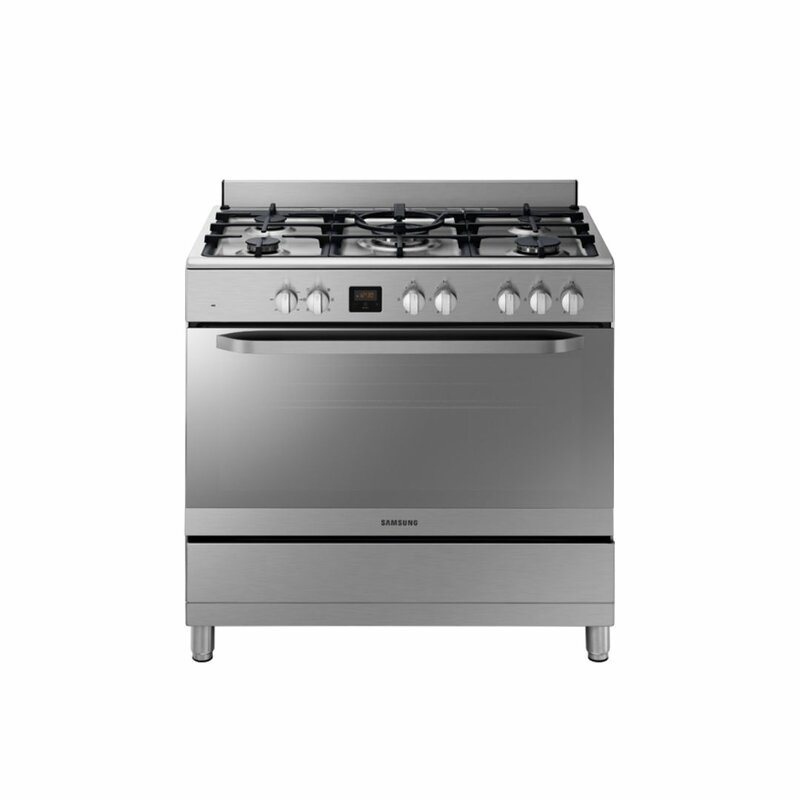 Samsung 5 Gas Cooker - Stainless Steel, 90CM*60CM  NY90T5010SS by Samsung