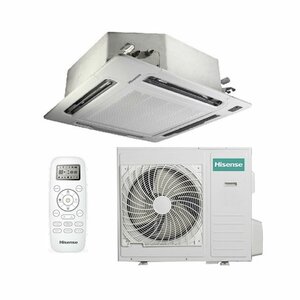 Hisense 36,000BTU Cassette Air Conditioner - High Capacity Cooling, AUC-36HR4SKA