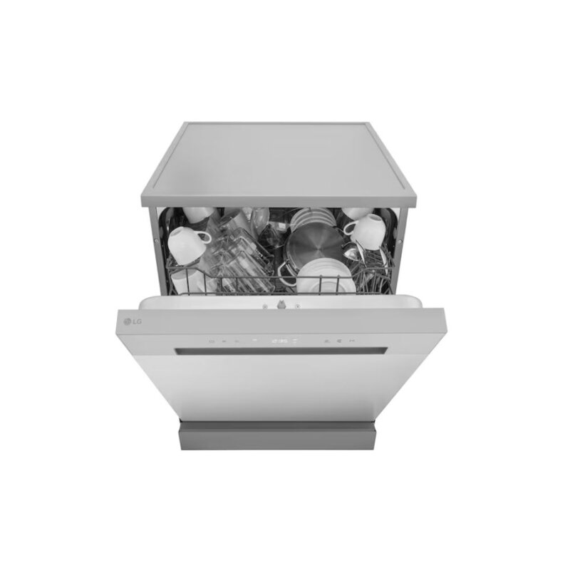 LG Inverter Direct Drive Dishwasher 13 Place Settings Prime Silver DFC811FL by LG — view 3