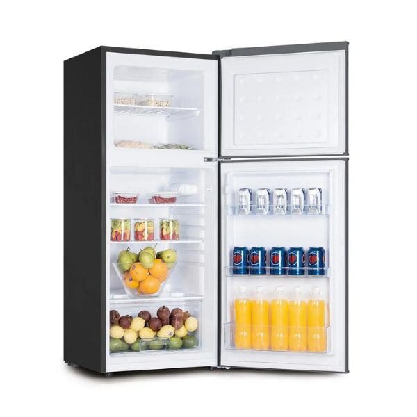 Von VRT-175DRHS Top Mount Fridge, 175L - Silver by Other — view 2