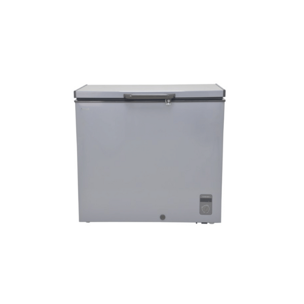 MIKA MCF226ADG Chest Freezer, 226L, Aluminium Inner, Dark Grey by Mika