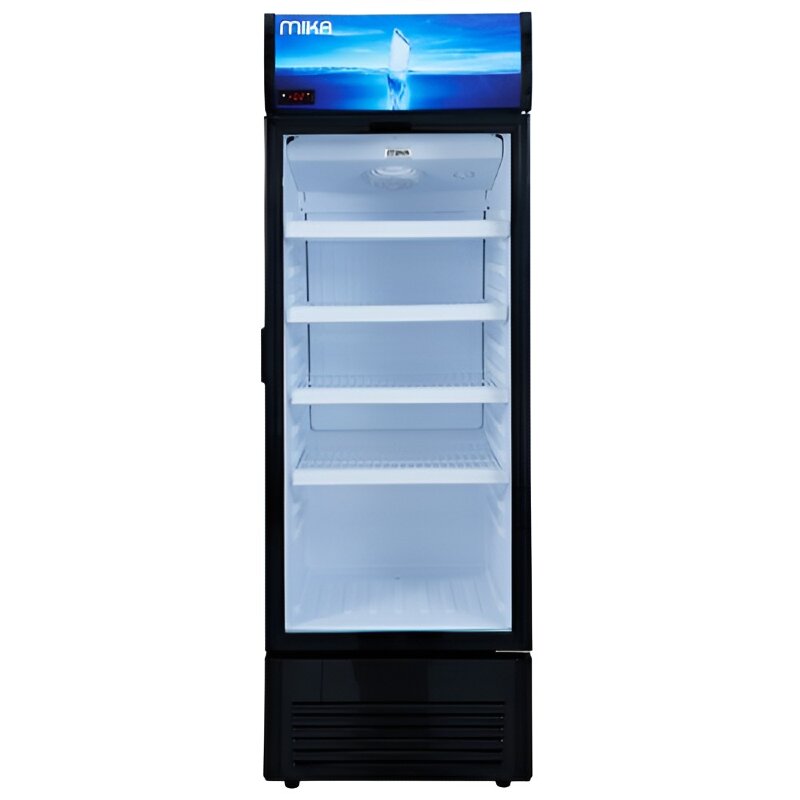 MIKA Upright Showcase Chiller, 280L MSFU2801BL by Mika