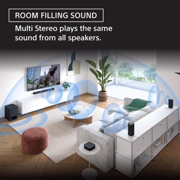 Sony HT-S60 BRAVIA Theatre System 6 – 5.1ch 1000W Home Theatre With Dolby Atmos, DTS:X, Bluetooth 5.3, S-Force PRO, Vertical Surround Engine & BRAVIA Sync In Kenya by Sony — view 8
