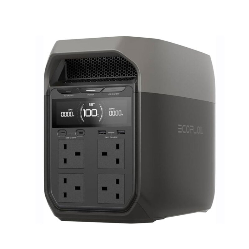 EcoFlow DELTA 3 1024Wh 1800W Power Station EFDELTA3-UK by Ecoflow