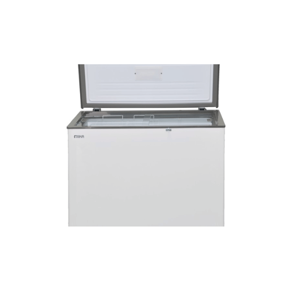 MIKA MCF197WWG Chest Freezer, 197L, White Inner, White Grey by Mika — view 3