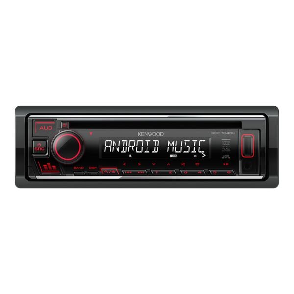 Kenwood KDC-1040U Car Stereo – USB, CD, 50W X 4 by Kenwood