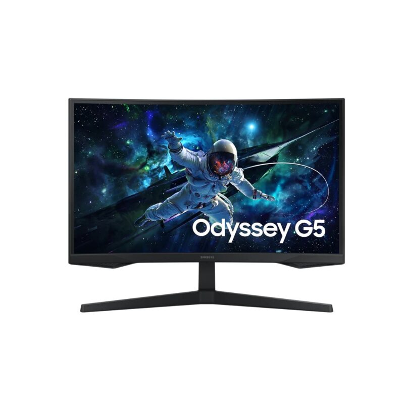 Samsung 27 Inch Curved QHD 165Hz Gaming Monitor LS27CG552EMXUE by Samsung