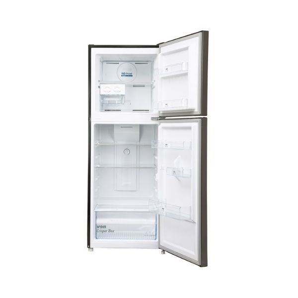 Von VART-26NMS Double Door Fridge 200L - Silver by Other — view 2