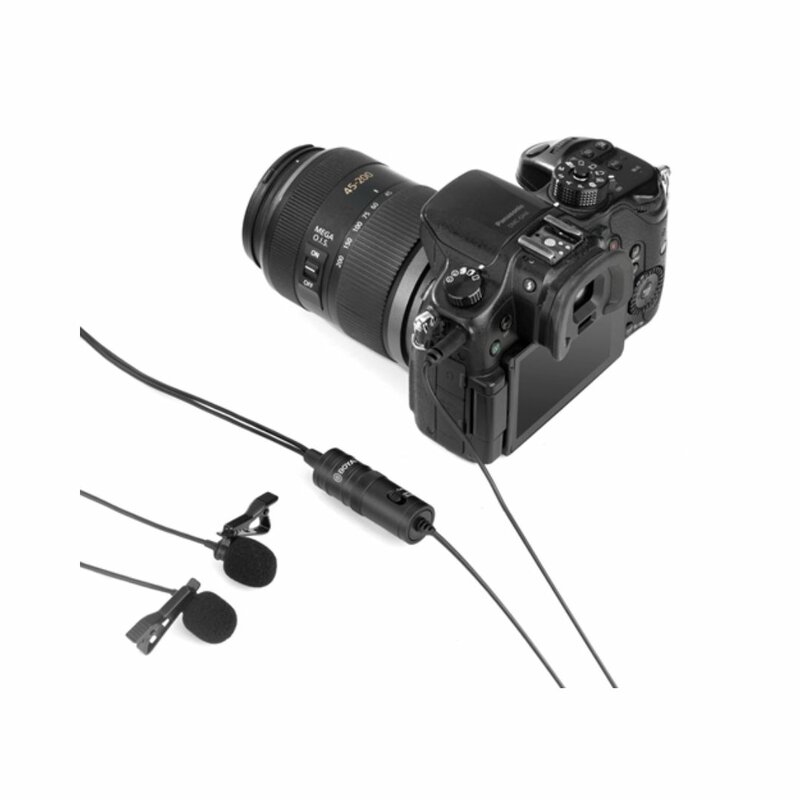BOYA BY-M1DM Dual Omni-directional Lavalier Microphone by BOYA — view 5