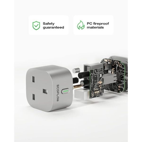 EcoFlow Smart Plug UK  Remote Energy Monitoring  And Control by Ecoflow — view 2