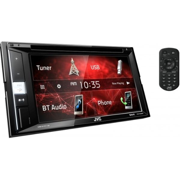 JVC KW-V250BTM Car Audio – 6.8" Touchscreen, Bluetooth, CD/DVD, USB by JVC — view 3