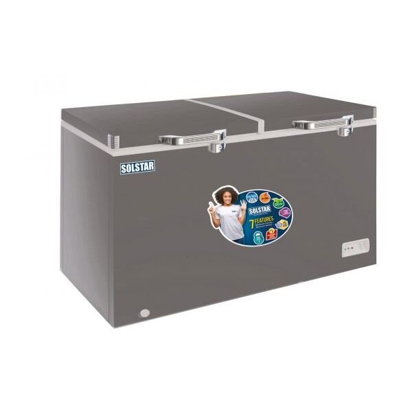 SOLSTAR 342L Double Door Freezer – Energy Efficient, Model CF579ECDGSLBSS by Other