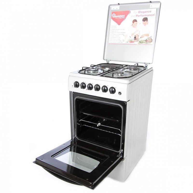Ramtons 3G+1E 50X60 SILVER COOKER- RF/402 by Ramtons — view 2