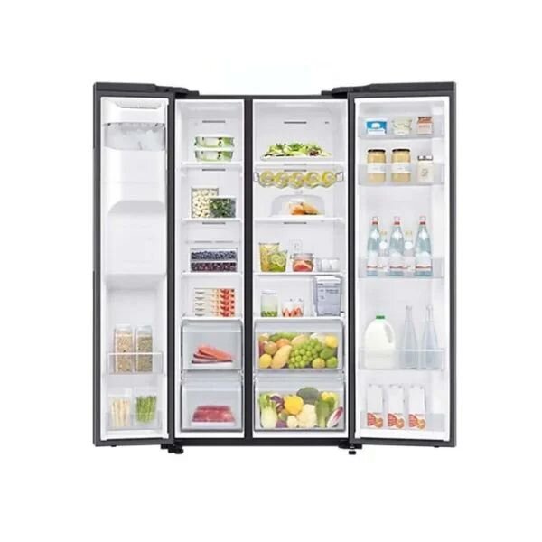 Samsung 635L Side By Side Fridge - Digital Inverter, RS70F65K3TUT by Samsung — view 3
