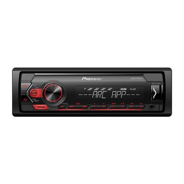 Pioneer MVH-S125U1 – Single DIN USB Car Stereo by PIONEER