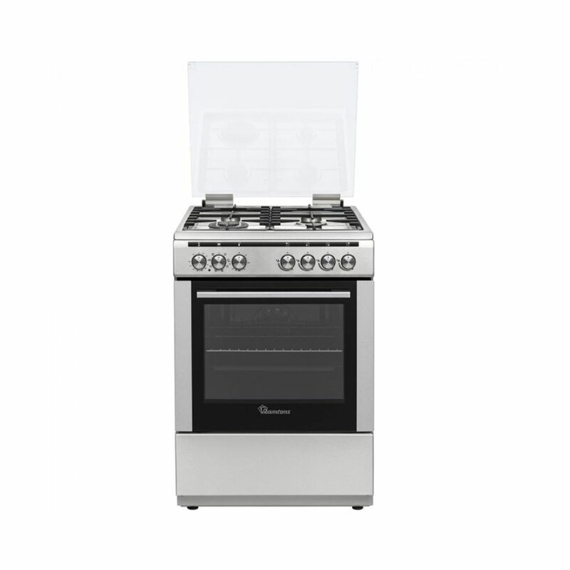 RAMTONS 4GAS 60X60 STAINLESS STEEL COOKER - RF/497 by Ramtons