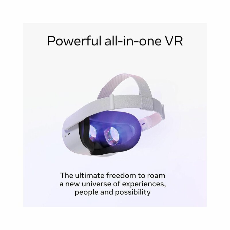 Meta Quest 2: Immersive All-In-One VR Headset - 256GB by Other — view 4