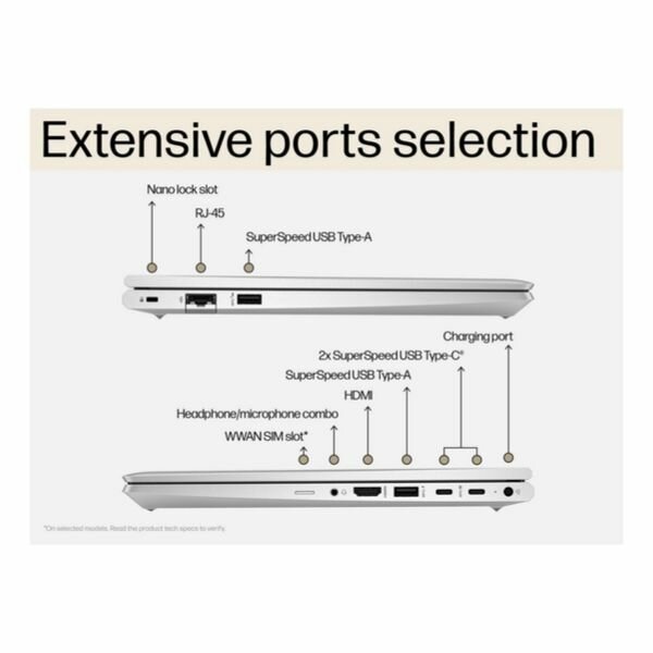 HP ProBook 440 G10 I7 1355U 8GB 1TB SSD 14" Silver by HP — view 3