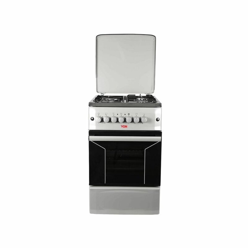 Von F5N31E2.S.E/VAC5F031PS 3 Gas +1 Electric - Silver by Von