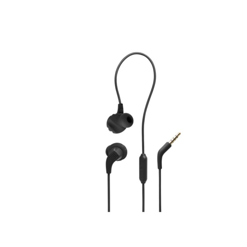 JBL Endurance Run 2 Wired Earphones - Sweatproof, TwistLock, In-Ear Fit by JBL