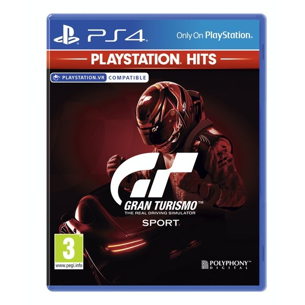 PS4 Gran Turismo Sport PlayStation Hits by Sony