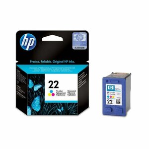HP 22 Tri-color Original Ink Cartridge